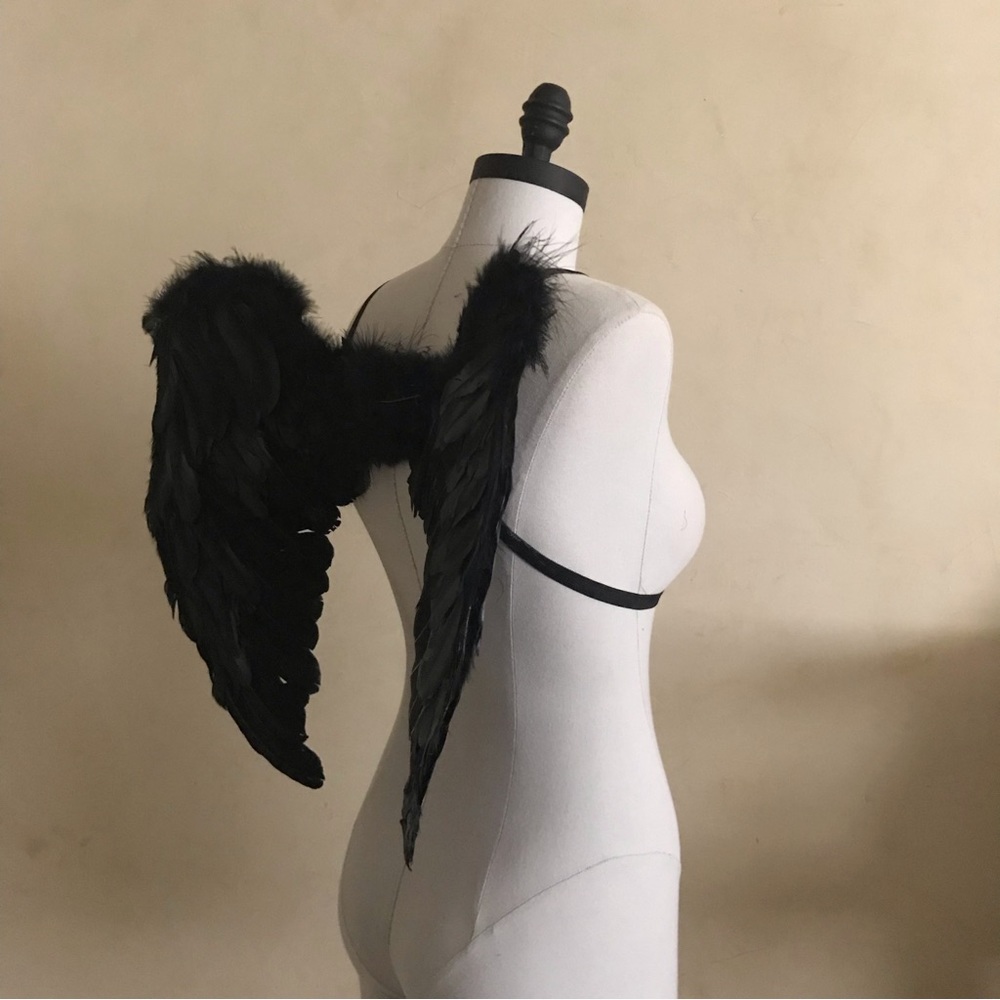 Black Angel Wings - Picture 2 of 3
